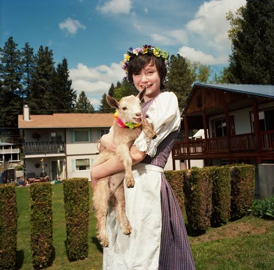 Girl with Goat by Naomi Harris
